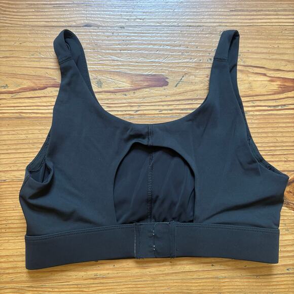 Outdoor Voices black open back clasp closure sports bra top SIZE S - Picture 4 of 4